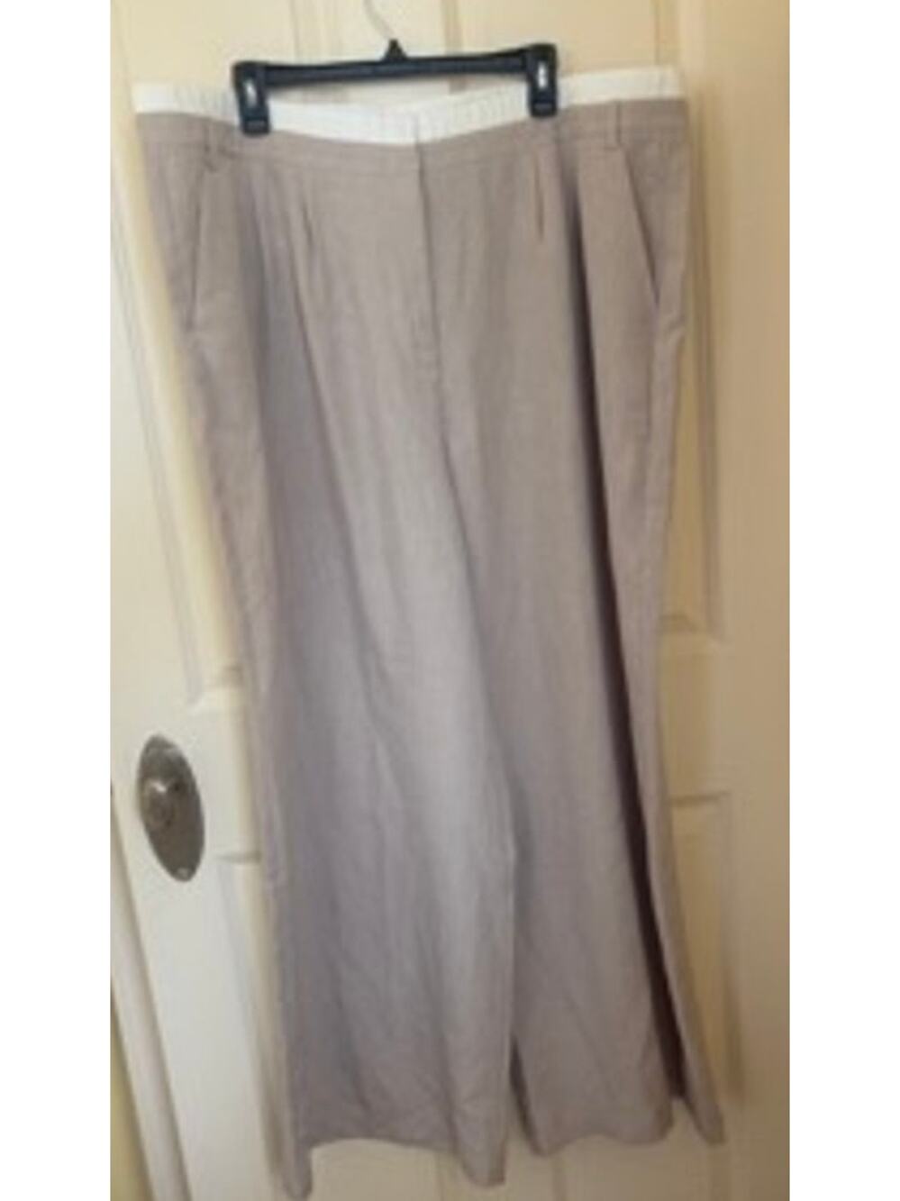 Fashion Nova Watch Me Go Trouser Pants Taupe 3X-Large NWT